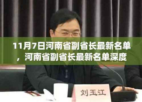 河南省副省长名单解析，特性、体验、竞品对比及用户群体深度探讨