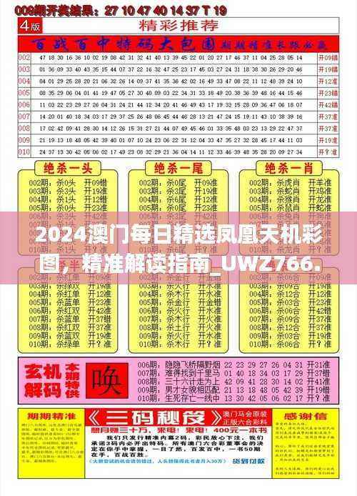 2024澳门每日精选凤凰天机彩图,精准解读指南_UWZ766.21普及版
