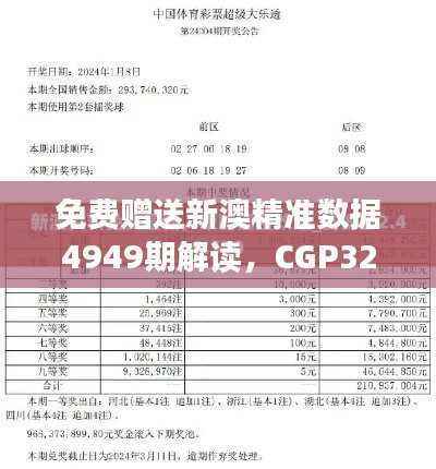 免费赠送新澳精准数据4949期解读，CGP321.09最佳版本综合说明