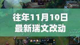 揭秘往年11月10日瑞文全新升级的高科技革新,重磅改动来袭!