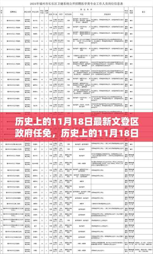 历史上的11月18日文登区政府最新任免,深度评测与介绍