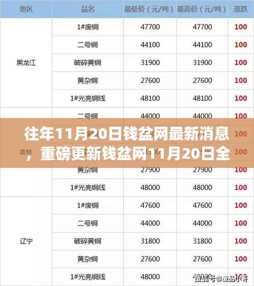 钱盆网全新升级重磅来袭，科技重塑金融，智能生活体验前所未有，11月20日最新消息揭秘