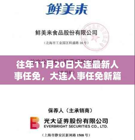 历年11月20日大连人事任免深度回顾与新篇章开启