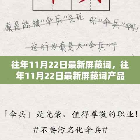 往年11月22日最新屏蔽词产品评测与介绍全解析