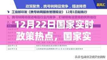 国家实时政策热点解析,聚焦十二月二十二日三大要点详解