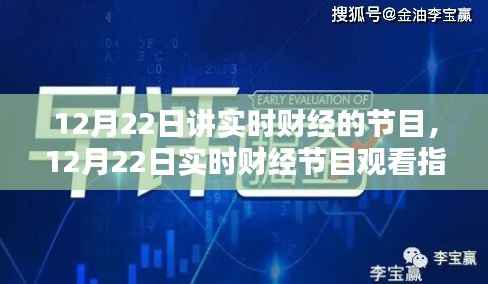 掌握财经动态,12月22日实时财经节目观看指南与深度解读
