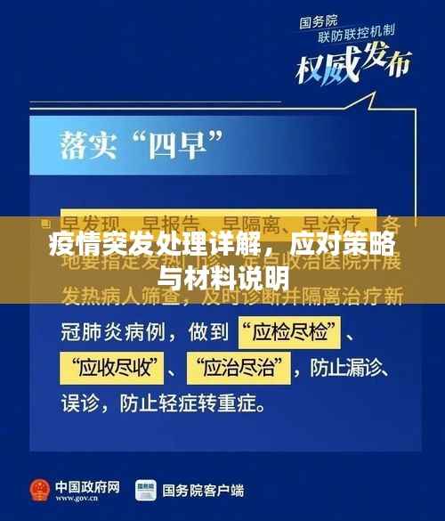 疫情突发处理详解,应对策略与材料说明