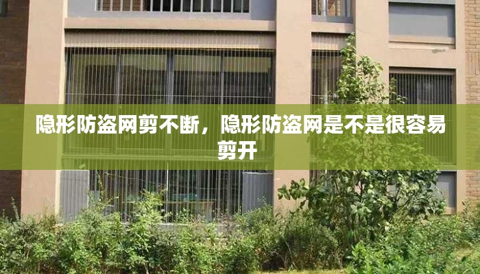 隐形防盗网剪不断,隐形防盗网是不是很容易剪开