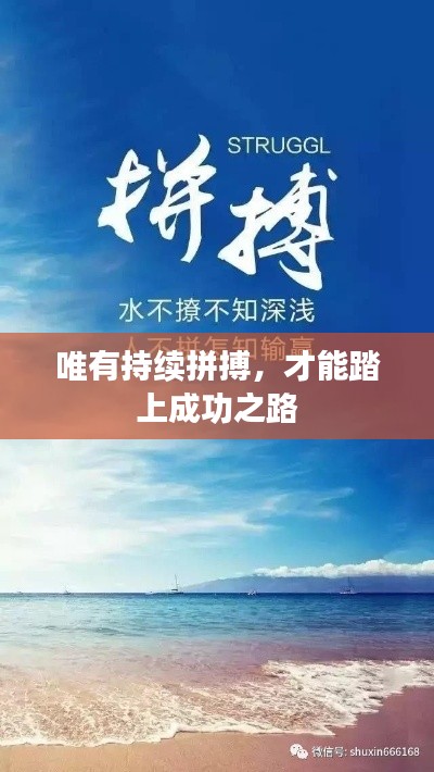 唯有持续拼搏,才能踏上成功之路
