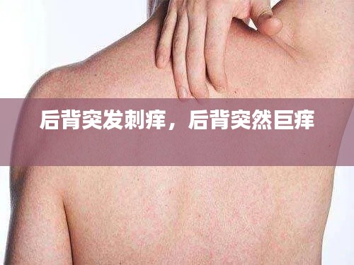 后背突发刺痒,后背突然巨痒