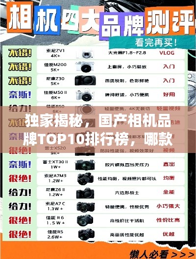 独家揭秘,国产相机品牌TOP10排行榜,哪款成为新宠?