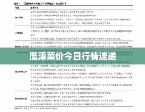 鹰潭菜价今日行情速递